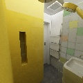 koupelna - sprchový kout s odkládací nikou